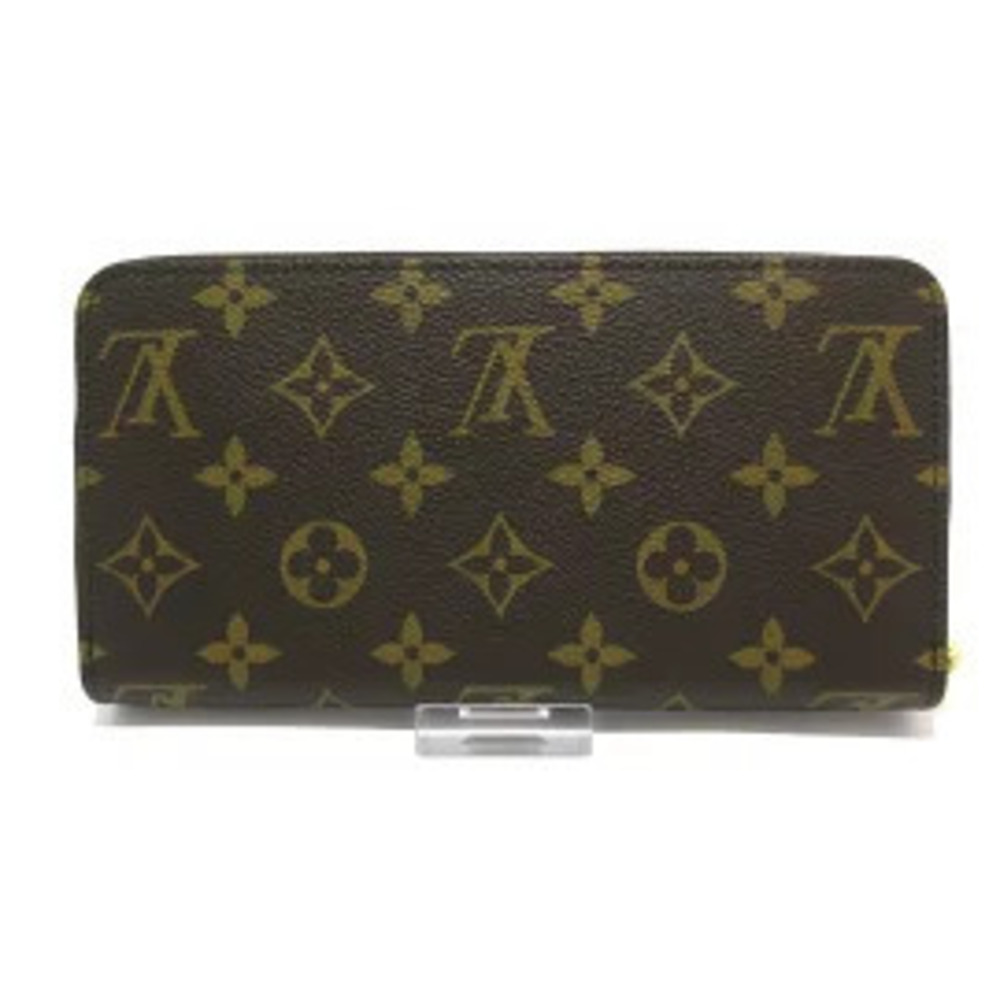 Louis Vuitton Long Zippy Marron Wallet Black